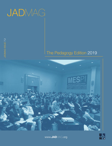 JADMAG Issue 7.2: Pedagogy 2019
